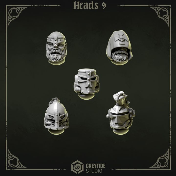 Heads and Helmets 9 EP