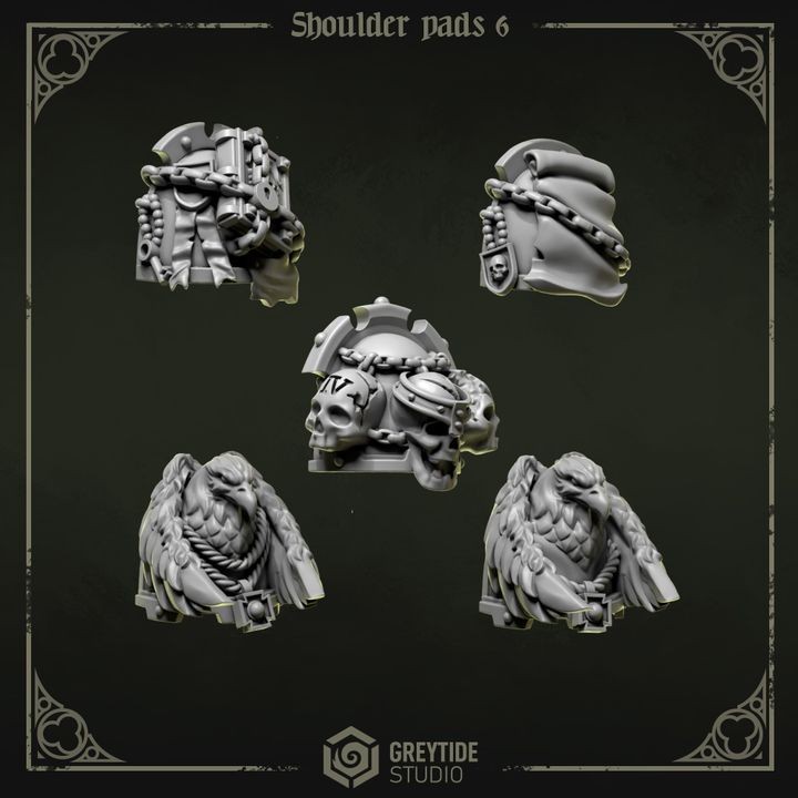 Shoulder pads 6 EP