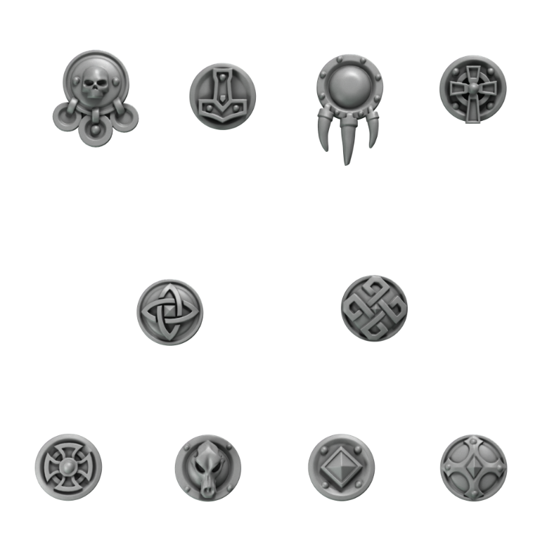 Shoulder shields decoration PH