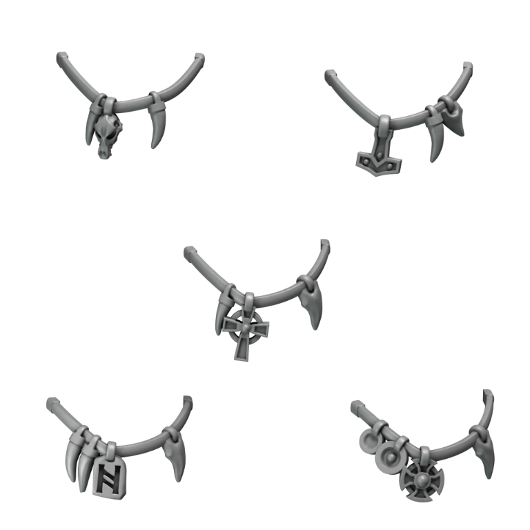 Necklaces and greaves decorations PH