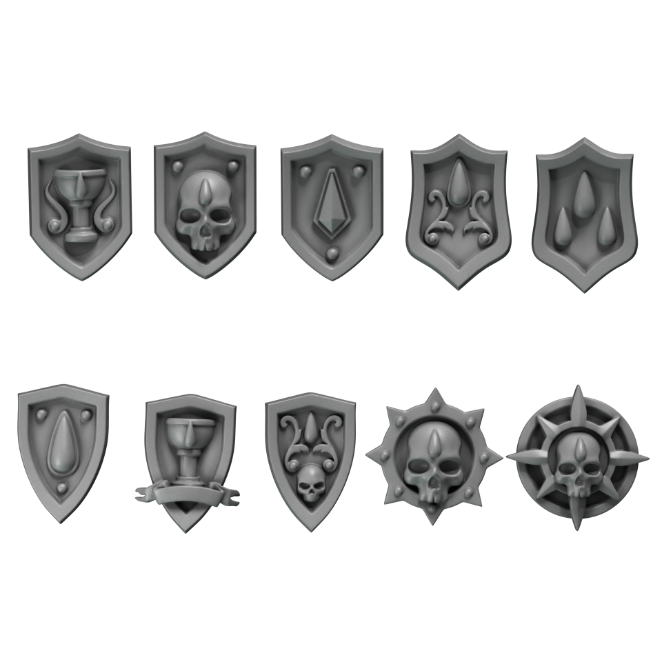 Shoulder shields decoration CL