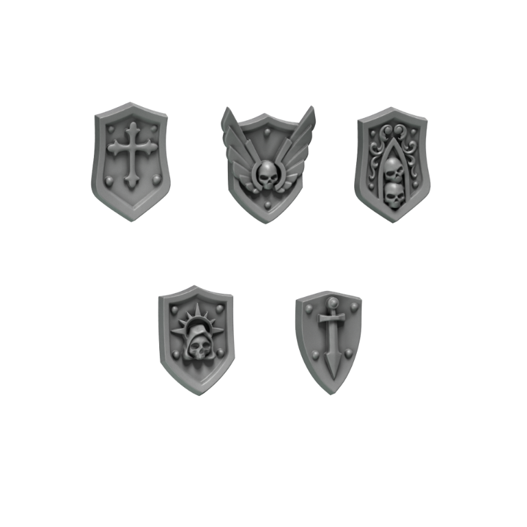 Big shoulder shields and Hip armors decoration EPT