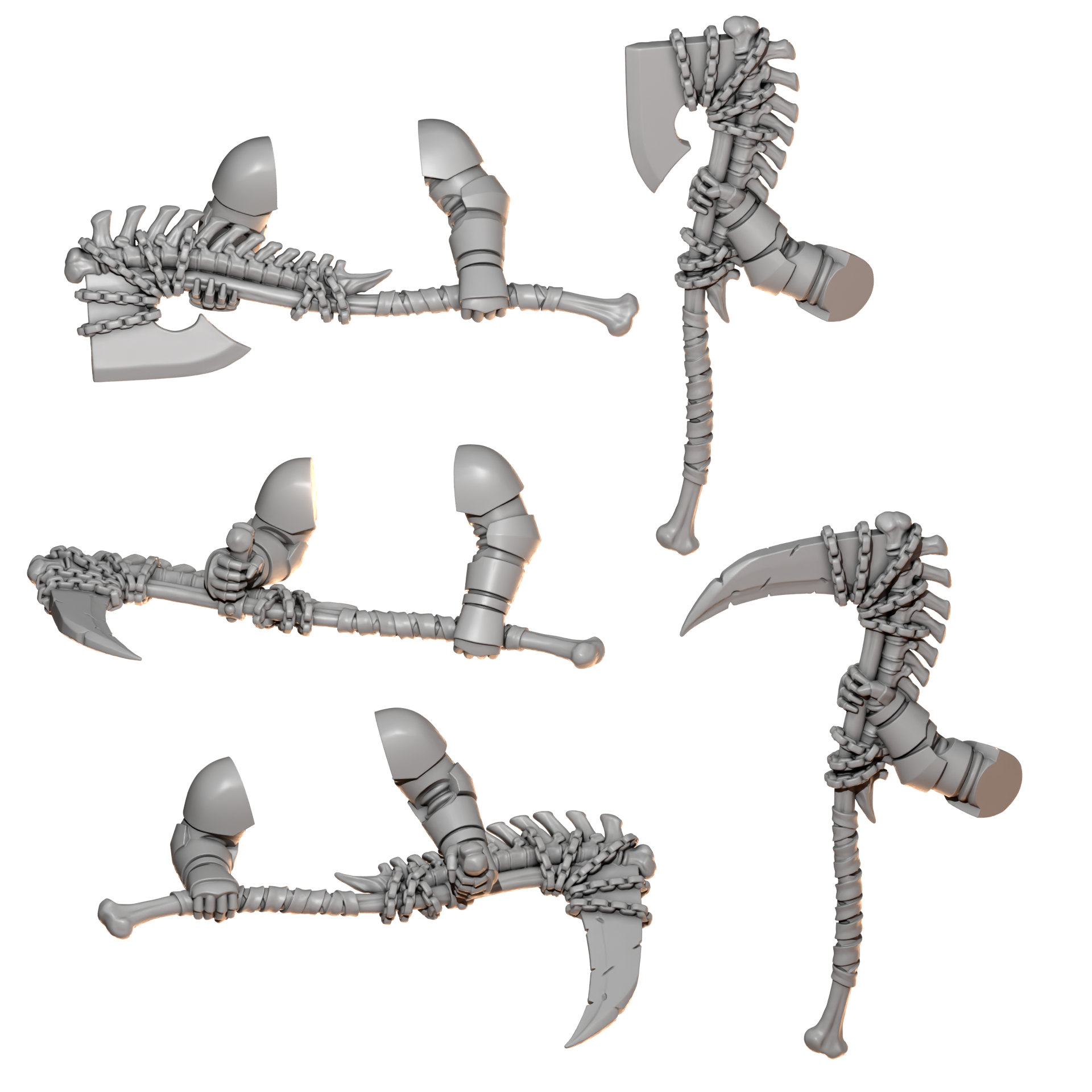 Two handed weapons CC2