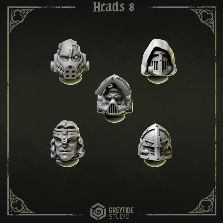 Heads and Helmets 8 EP