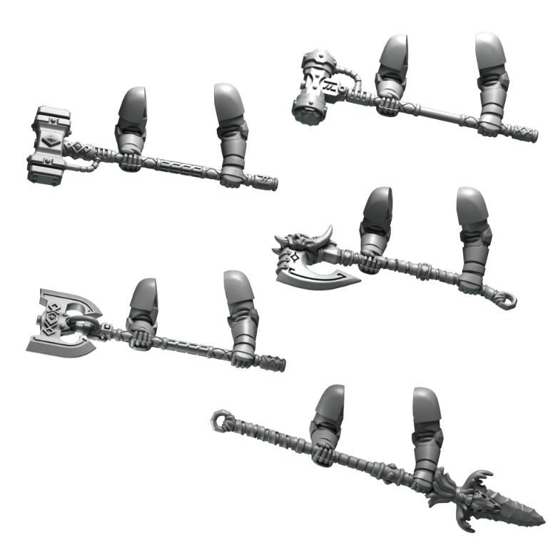 Two handed weapons PH